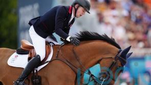 Harry Charles out of jumping final after horse suffers &lsquo;small overreach&rsquo;