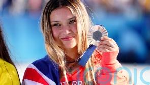 Sky Brown battles on bravely to win bronze medal after shoulder &lsquo;popped out&rsquo;