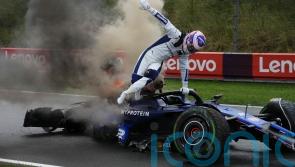 Williams driver Logan Sargeant jumps from burning car in Dutch GP final practice