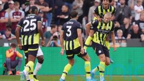 Supersonic &ndash; Erling Haaland hits another hat-trick as Noel Gallagher watches on