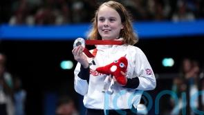 Iona Winnifrith wins silver medal aged 13 on successful evening for GB swimmers