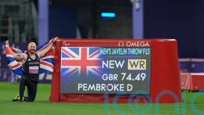 Dan Pembroke smashes world record en route to retaining Paralympic javelin title
