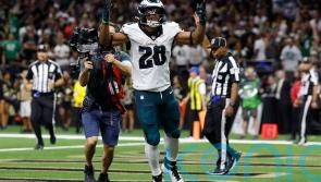 Saquon Barkley stars late on as Philadelphia Eagles beat New Orleans Saints