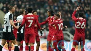 Liverpool let late lead slip in six-goal thriller at Newcastle