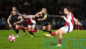 Mariona Caldentey keeps her cool to send Arsenal through as Group C winners