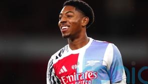 It was like he was built in a lab &ndash; Declan Rice talks up Myles Lewis-Skelly