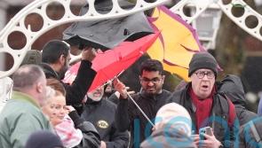 Rain warning and temperatures set to plunge as Ireland celebrates new year