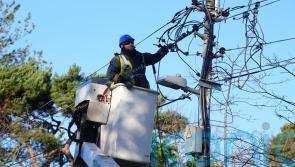 Almost 50,000 remain without power on island of Ireland after Storm Eowyn