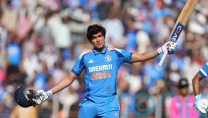 Shubman Gill hits hundred as India amass 356 in third ODI against England