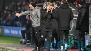 Pete Wild fumes over referee Bobby Madley&rsquo;s display during Fleetwood draw