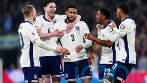 Reece James&rsquo; fabulous free-kick sets England on course for victory over Latvia