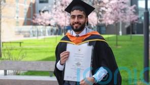 Palestinian student receives first-class honours and tops class at DCU
