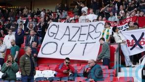 Our club matters &ndash; Man Utd fans protest against the Glazers after derby draw