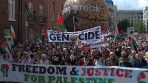 Thousands attend pro-Palestinian rally in Dublin