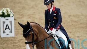 Charlotte Dujardin made dressage comeback at Gloucestershire event