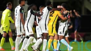 Andy Woodman celebrates &lsquo;special&rsquo; Bromley players after cup victory over Ipswich