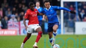 Reid clinches points for Hartlepool against 10-man Braintree