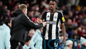 Eddie Howe: Others at Newcastle dealing with whether Alexander Isak faces fine