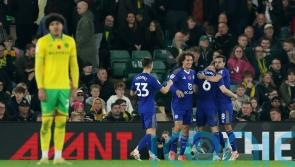 Leicester snatch late winner as Norwich&rsquo;s losing home season continues