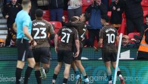 Joe Gelhardt&rsquo;s stoppage-time strike snatches Hull victory at Stoke