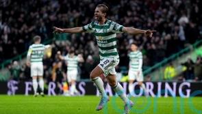Wilfried Nancy secures first win as Celtic boss after late goals deny Aberdeen