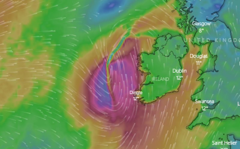 Met &Eacute;ireann issue new weather warning with 'severe gusts' returning this weekend 