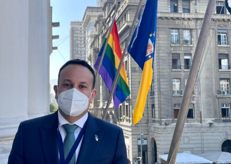 Varadkar 'honoured' to be in Chile as marriage equality law takes effect