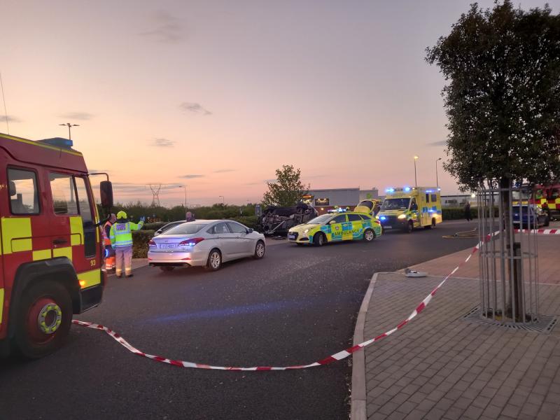 Five men arrested in criminal activity investigation after car crash