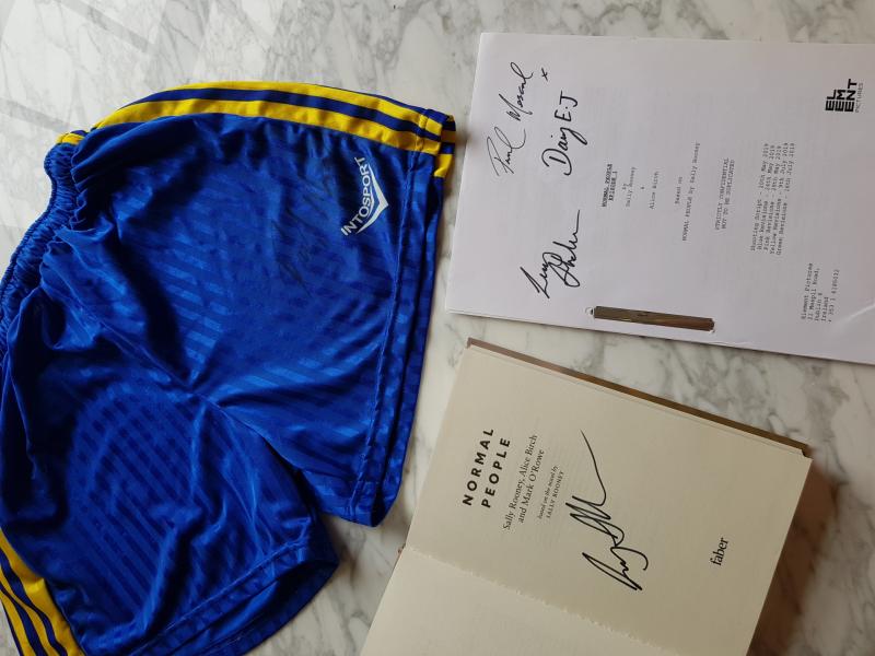 GAA shorts worn by Irish actor to be auctioned in aid of Ukrainian filmmakers