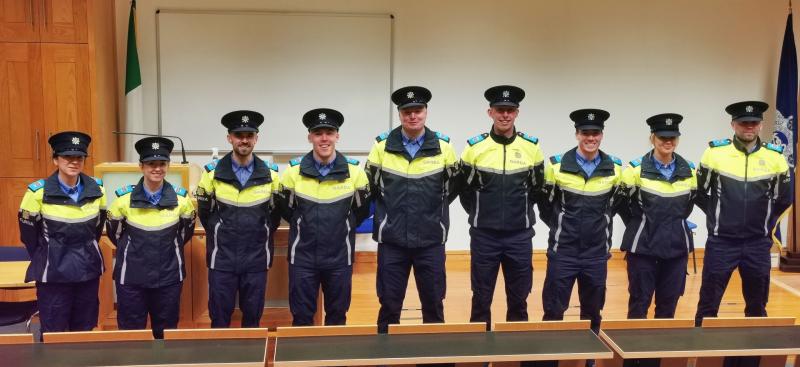 Say 'dia dhuit' to ten of the latest garda recruits with fluent Irish