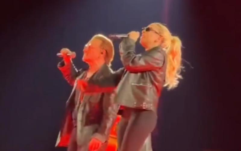 WATCH: Lady Gaga joins U2 on Las Vegas' Sphere stage to sing iconic song