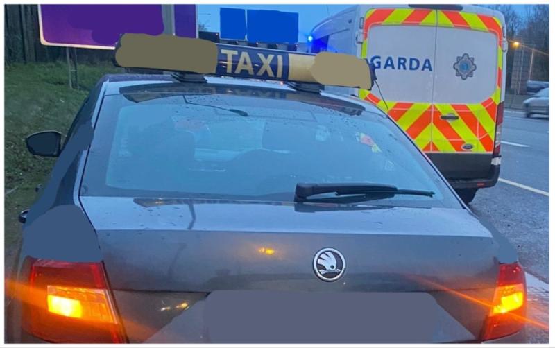 Taxi driver arrested for violating penalty points disqualification