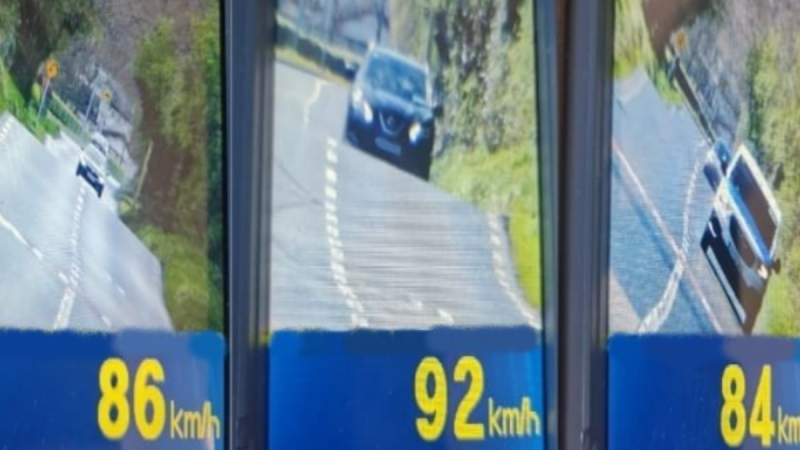 Garda&iacute; catch motorists travelling 'well above' speed limit in residential area of Kildare