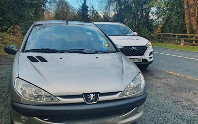 Unlicensed driver has car seized at garda checkpoint for 'full house' of offences