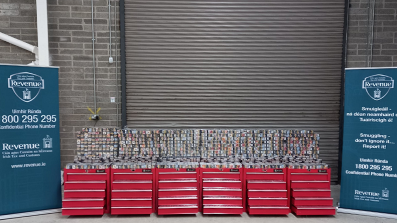 Revenue seizes almost 160,000 smuggled cigarettes at Dublin business premises