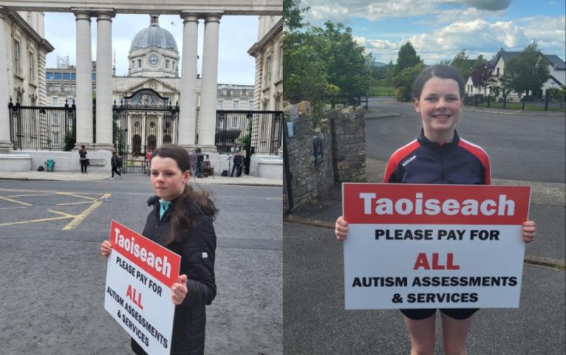 'Can't wait for the adults any longer' - Teen student starts autism rights protest at Leinster House