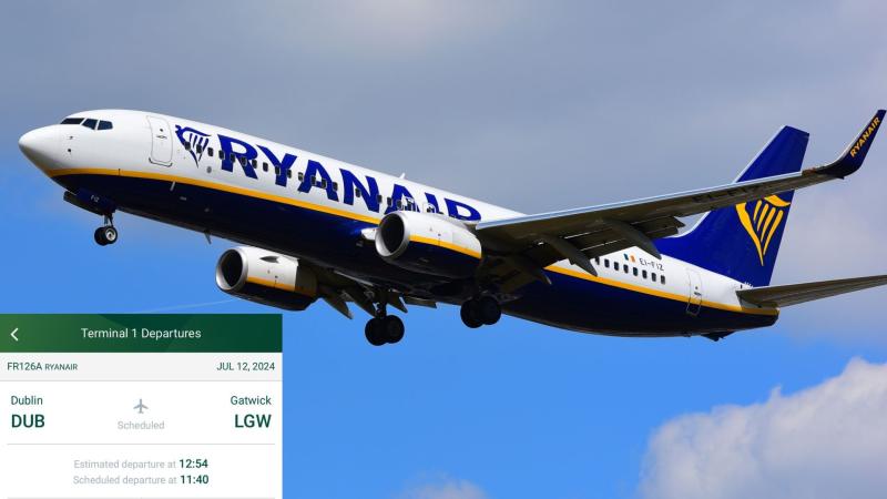 Ryanair passengers board two planes and land but without reaching destination