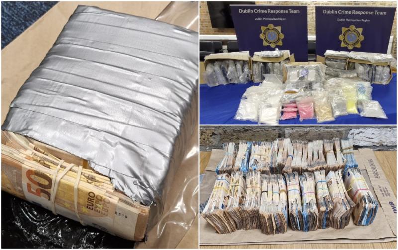 'Major blow' to crime gang as over &euro;8 million worth of drugs seized and one man arrested