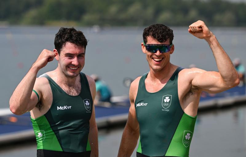 Daire Lynch and Philip Doyle bag Olympic bronze for Ireland in double sculls rowing