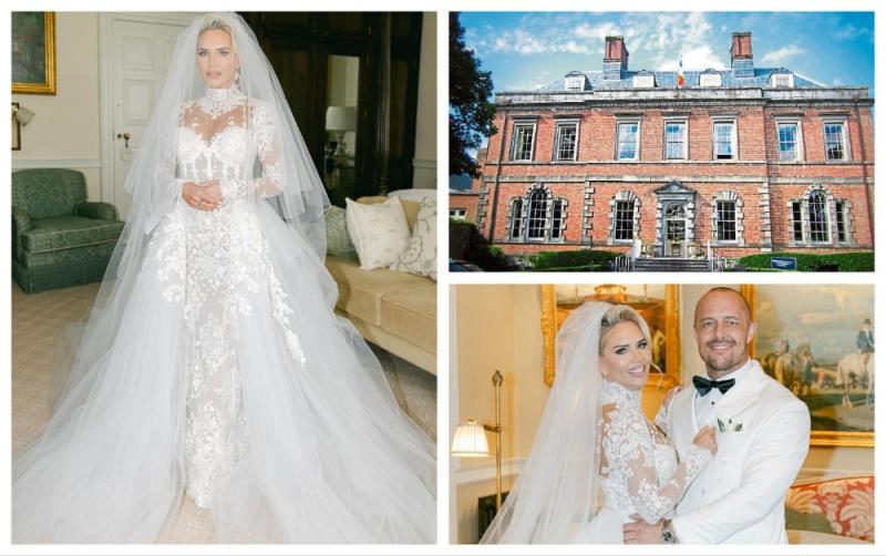 REVEALED: Erin McGregor posts first pictures of lavish wedding at luxury Irish hotel