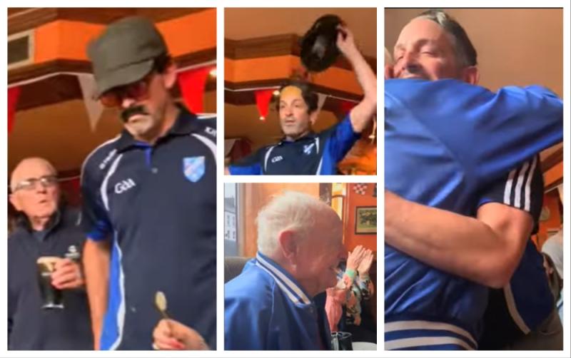 WATCH: Irish dad shocked as disguised son travels 6,000 miles for 80th birthday surprise