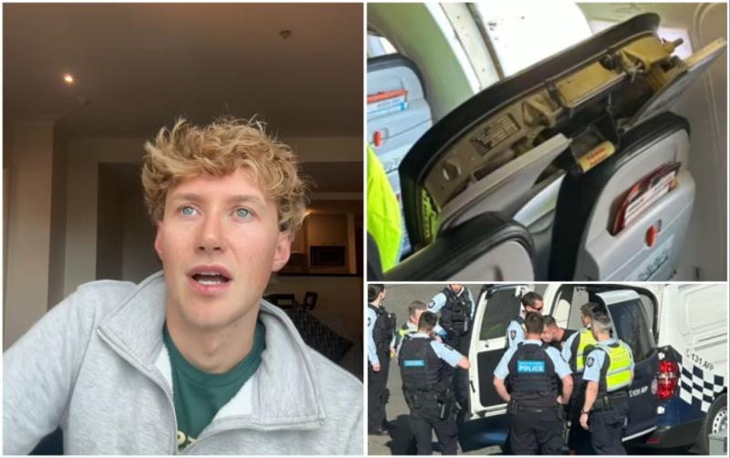 'Quite scary' - Irish man explains how fellow plane passenger opened emergency door and climbed on wing
