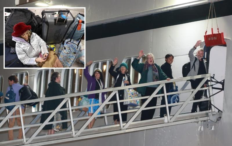 'Your summer is horrible' - Luxury liner leaves Belfast after passengers stranded for four months