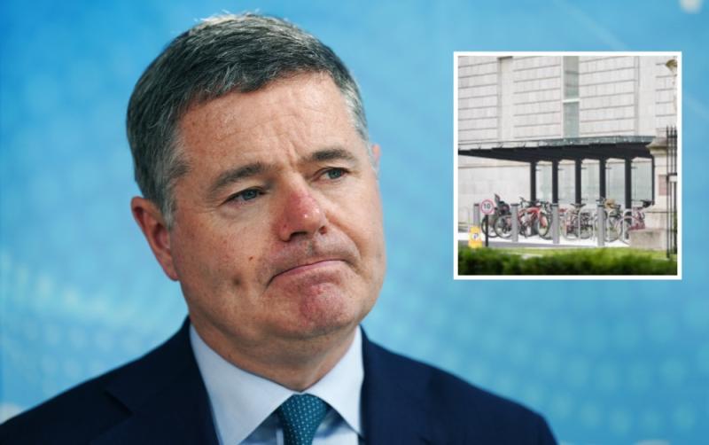 Donohoe &lsquo;accepts responsibility&rsquo; as Government 'embarrassed&rsquo; by bike shed cost