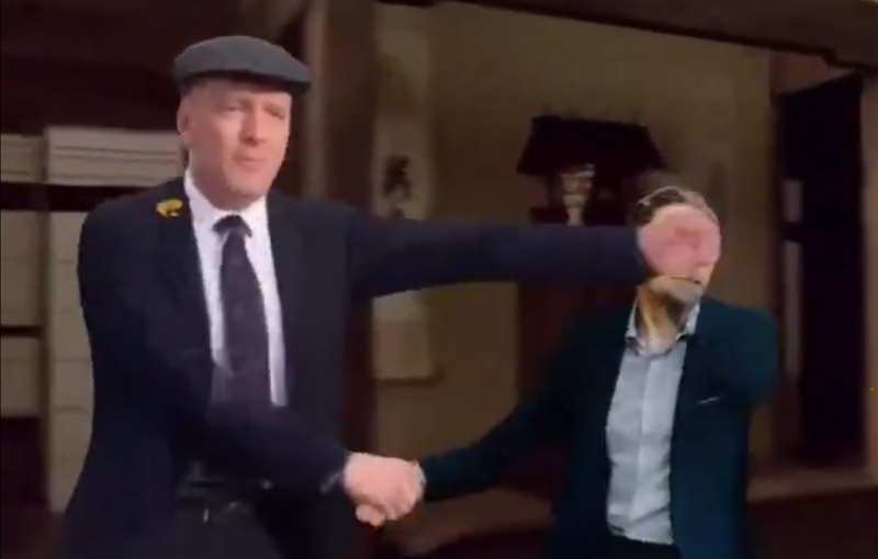 WATCH: Michael Healy-Rae releases bizarre video of him 'fighting' Taoiseach Simon Harris