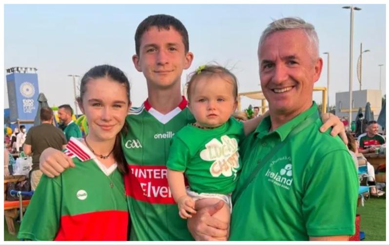 Devastating update for young Irish father-of-three battling brain tumour in Dubai