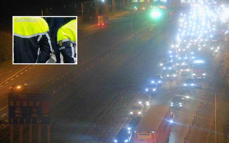 Lengthy  traffic delays for motorists as major collision causes truck to overturn on motorway