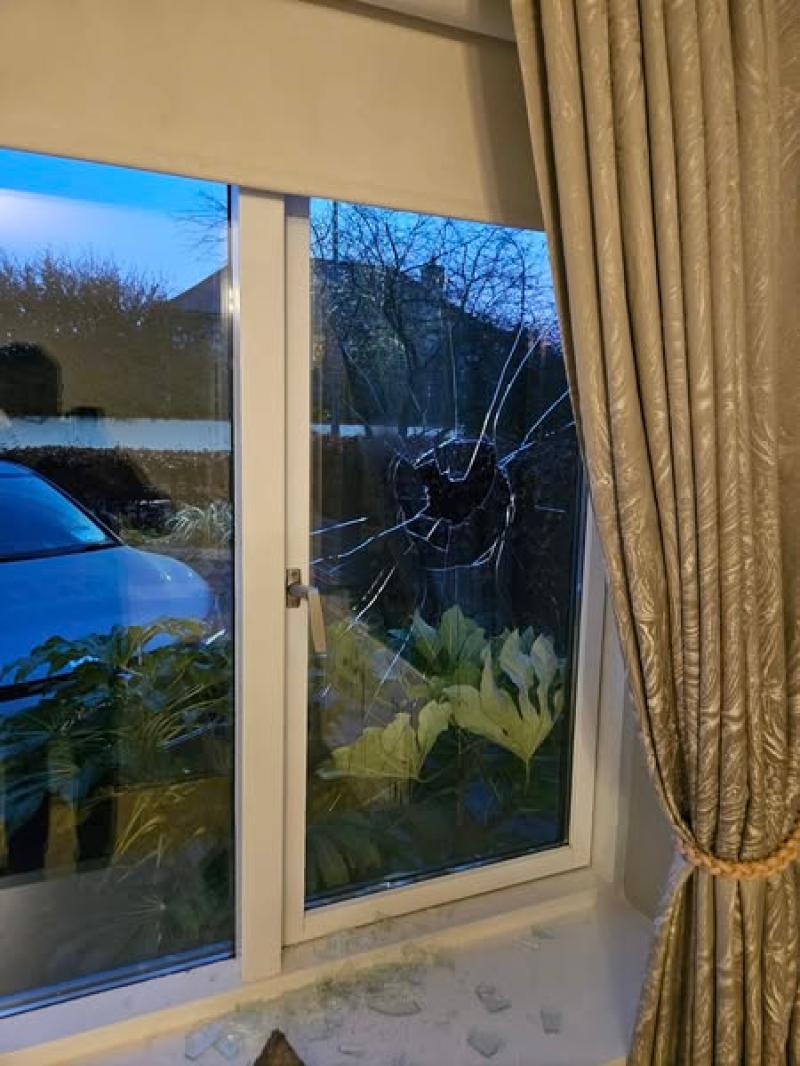 'Vandalism and thuggery'- General Election candidate's window smashed while family slept