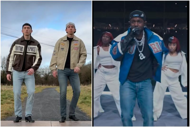 WATCH: Irish dancers recreate Kendrick Lamar's viral Super Bowl half-time performance
