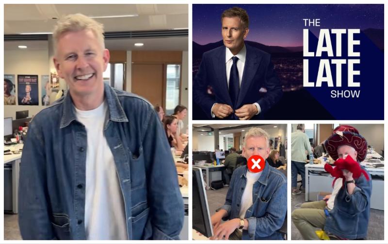 WATCH: Patrick Kielty's gas video reveals when RTE's final Late Late show of season airs